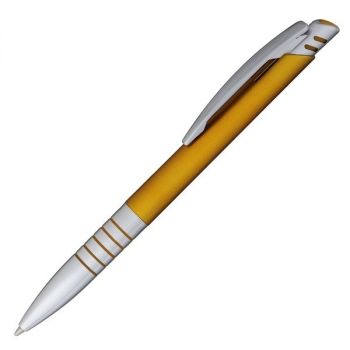 STRIKING kuličkové pero,  žlutá/stříbrná