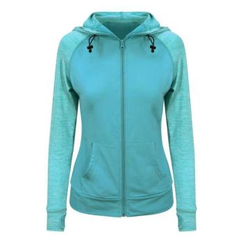 WOMEN'S COOL CONTRAST ZOODIE Ocean/Ocean Melange XS