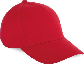 Kariban K-Up | 5 panelová kšiltovka classic red onesize