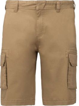 MEN'S MULTIPOCKET BERMUDA SHORTS Camel 44