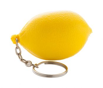 Fruty antistresový prívesok na kľúče žltá
