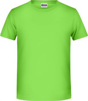 James & Nicholson | Chlapecké tričko z bio bavlny lime green L