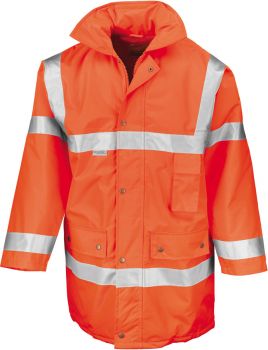 Result | Bezpečnostní bunda fluorescent orange M