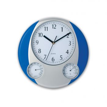 Prego wall clock blue
