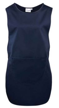 WOMEN'S LONG LENGTH POCKET TABARD Navy S