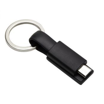 HOOK UP přívěsek s USB,  černá