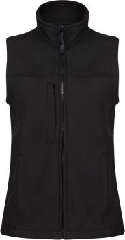 Regatta | Dámská 2-vrstvá softshellová vesta „Flux“ black 12_M