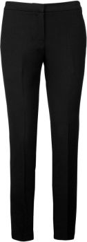 Kariban | Dámské oblekové kalhoty black M