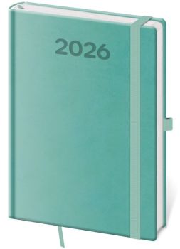 Týždenný diár A5 Print Pop svetlo zelený