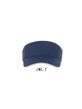 SOL'S ACE - UNISEX VISOR French Navy/White U