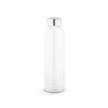 SOLER. 500 mL sklenená fľaša Transparentná