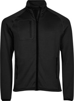 Tee Jays | Pánská elastická fleecová bunda black M