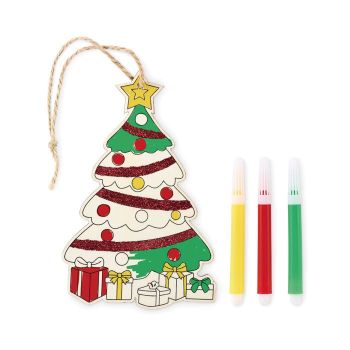 COLORTREE Vánoční ozdoba na stromeček Barva Dřeva