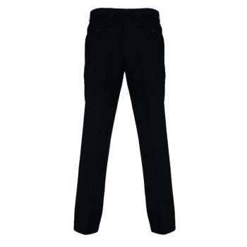 MEN’S TAILORED POLYESTER TROUSERS Black 34