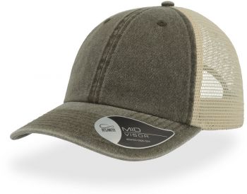 Atlantis | 6 panelová Trucker kšiltovka olive onesize