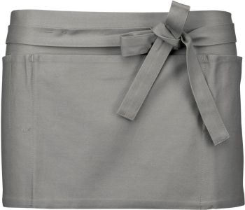 Kariban | Barová zástěra krátká light grey onesize