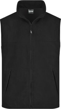 James & Nicholson | Fleecová vesta black L
