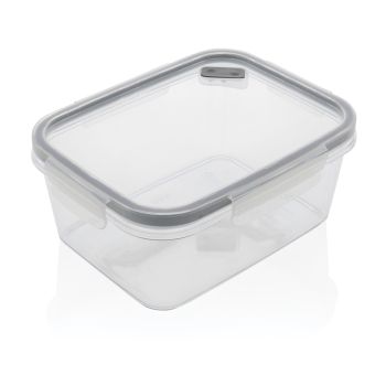 Krabička na jedlo 1,5l z Tritan™ Renew, vyrobené v EÚ sivá, priehľadné