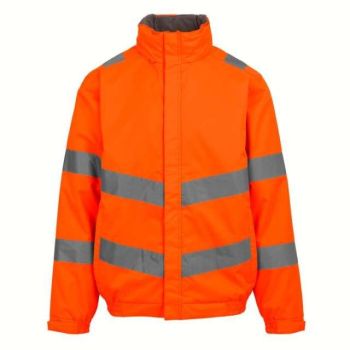 HI-VIS PRO CONTRACT DOVER JACKET Orange L
