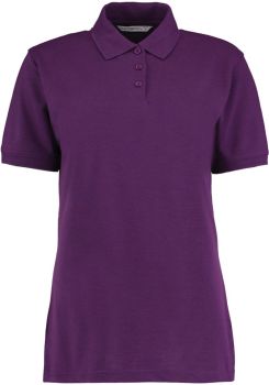 Kustom Kit | Dámské piqué polo "Superwash" dark purple 18_XXL
