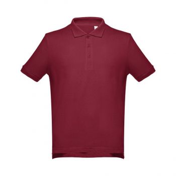 THC ADAM. Pánska polokošeľa Bordová 3XL