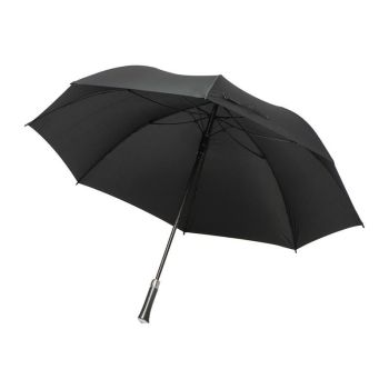 Vysokokvalitný dáždnik Čierna