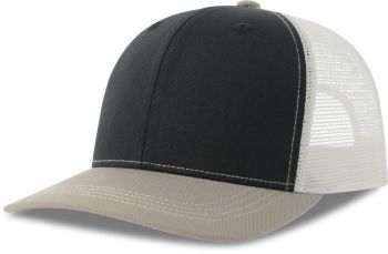 Atlantis | 6 panelová Trucker kšiltovka navy/grey melange/white onesize