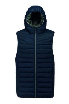 KID'S HOODED BODYWARMER Navy 10/12