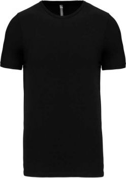 MEN'S SHORT-SLEEVED CREW NECK T-SHIRT Black L