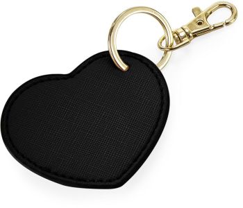 BagBase | Klip na klíče srdce "Boutique" black onesize