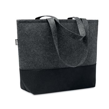 DUO INDICO Nákupní taška z plsti RPET dark grey