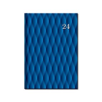 Denný diár A5 PRINT Blue 2024