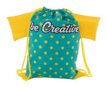 CreaDraw T Kids vak na stiahnutie šnúrkou pre deti žltá