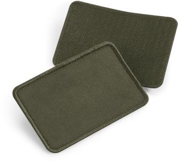 Beechfield | bavlněná odnímatelná nášivka military green onesize