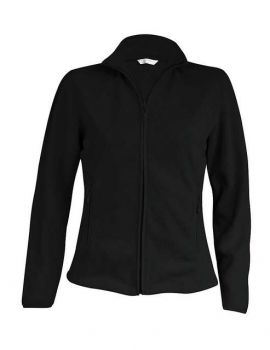 MAUREEN - LADIES' FULL ZIP MICROFLEECE JACKET Black M