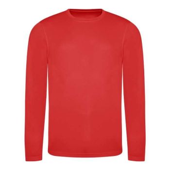 LONG SLEEVE COOL T Fire Red 2XL