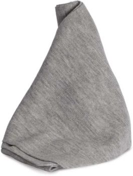 KNITTED SCARF Alloy Grey Heather U