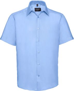 Russell | Nežehlivá košile s krátkým rukávem bright sky 4XL