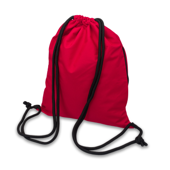 CORDPACK stahovací batoh, červená