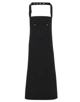 'CHINO’ BIB APRON Black U