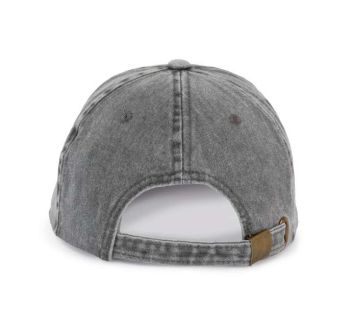 6 PANELS VINTAGE CAP Storm Grey Washed U