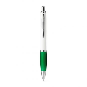 DIGIT. Guľôčkové pero s kovovou sponou Zelená