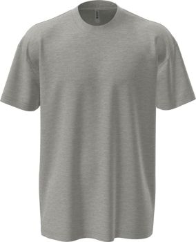 Next Level Apparel | Těžké oversize unisex tričko heather grey XS