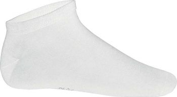 BAMBOO SPORTS TRAINER SOCKS White 39/42