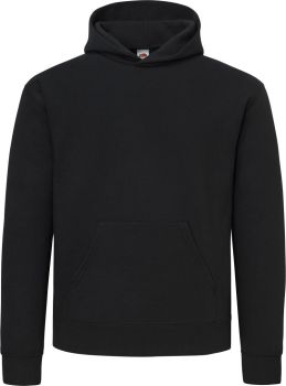 F.O.L. | Mikina s kapucí "Supercotton™" black M