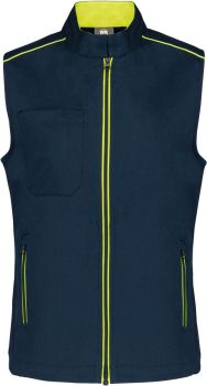 Kariban | Dámská vesta "Day-to-Day" navy/fluorescent yellow XL