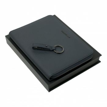 Set Hamilton Dark Blue (conference folder A5 & usb stick)