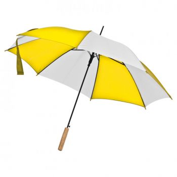 Dáždnik s dreveným držadlom Yellow