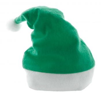 Papa Noel Santa hat green