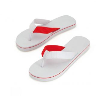 Mele beach slippers red  F